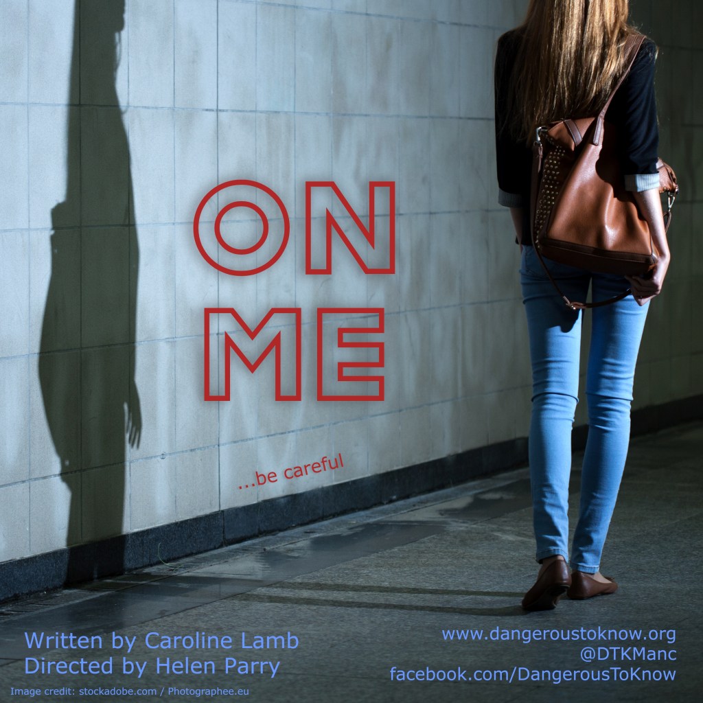 On Me, true crime, UK independent theatre